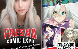 Fresno Comic Expo 2025 Erika Harlacher Special Guest Voice Actor