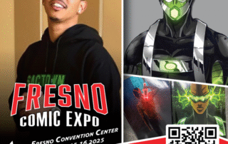 Fresno Comic Expo 2025 Brent Trayce Sands Impound Comics, Social Influencer, Fresno CA 93703